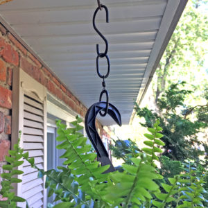 Swivel extension on hanging fern